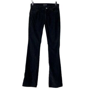 Koral Black Stretch Corduroy Straight Leg Jeans Sz. 30